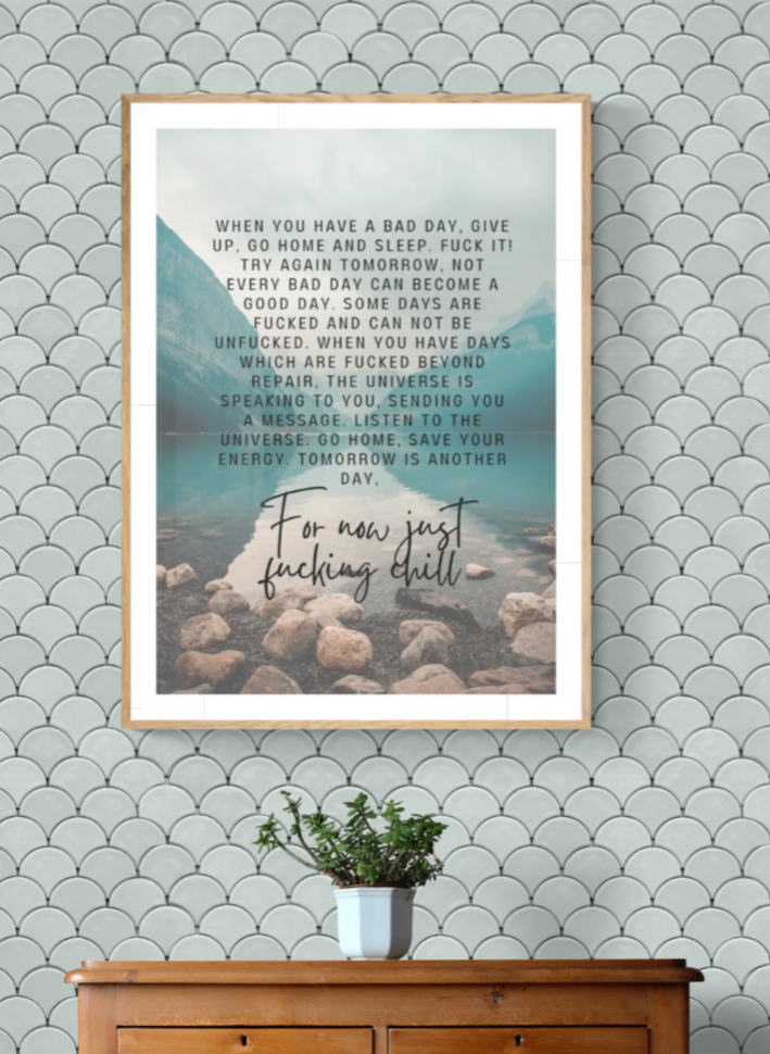 (Un)Motivational Quote PDF Poster