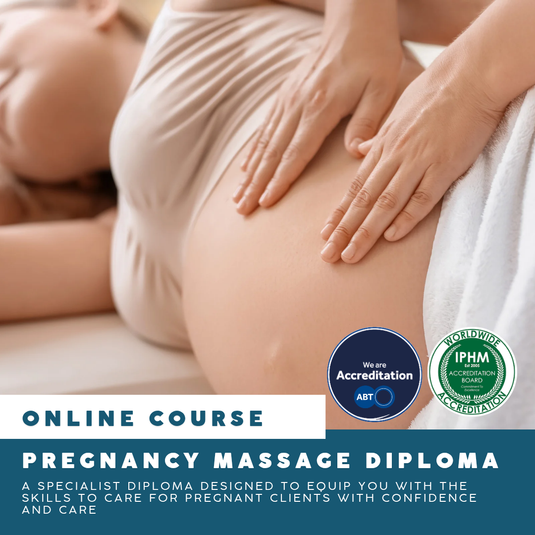 Online: Pregnancy Massage Diploma - ABT & IPHM ACCREDITED