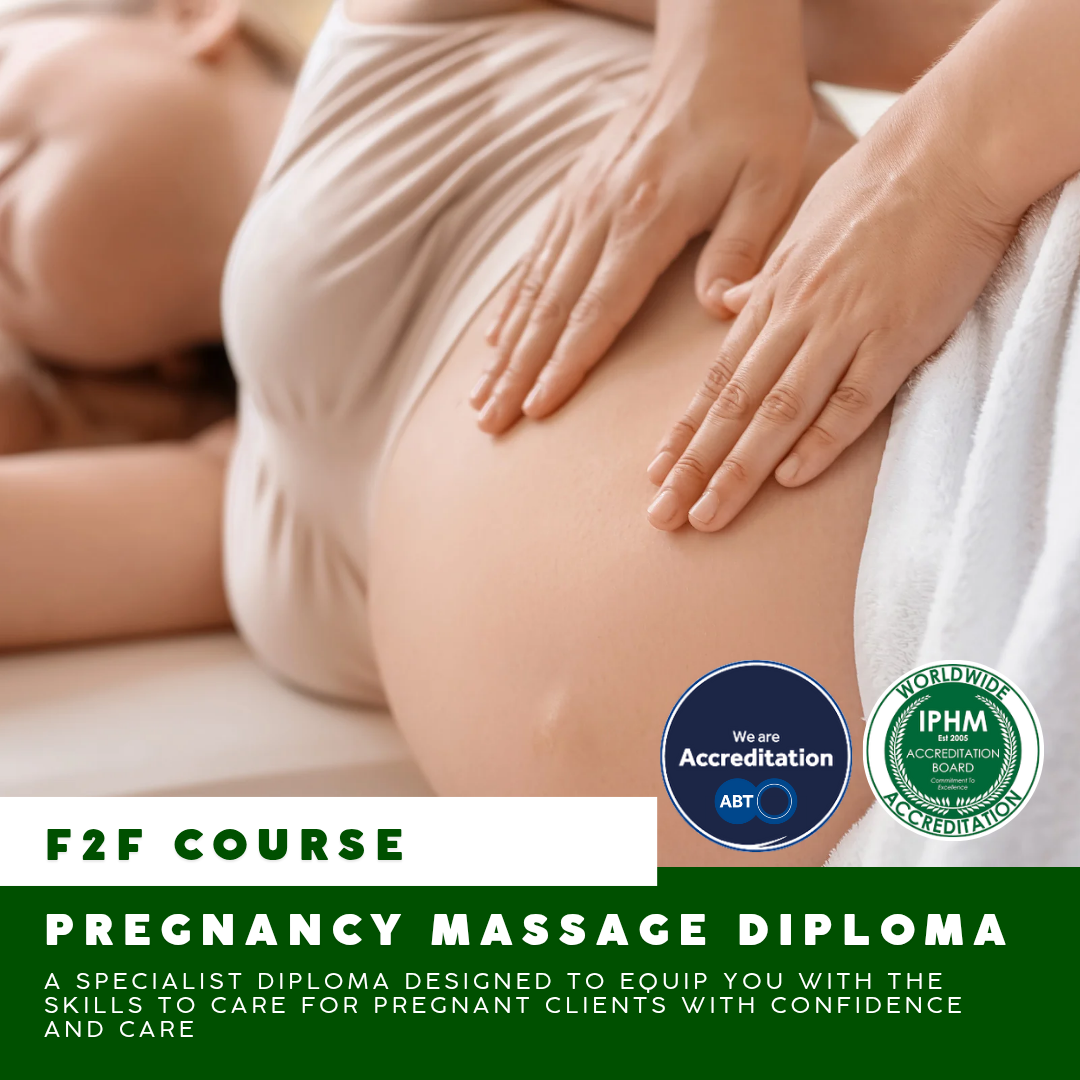 Face To Face: Pregnancy Massage Diploma - ABT & IPHM ACCREDITED
