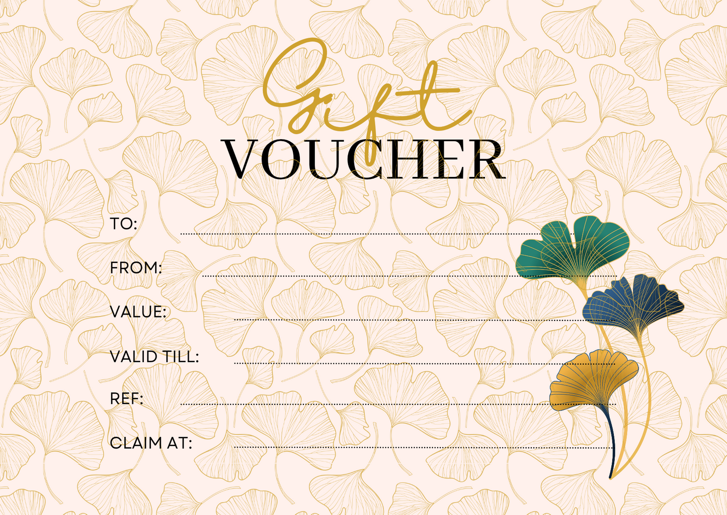 Starter Pack - Therapist Stationary Ginkgo Leaf