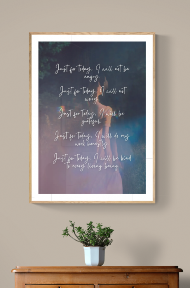 Reiki Principles PDF Poster