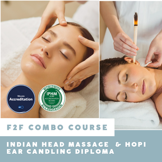 Face To Face - Indian Head Massage & Hopi Ear Candling (Combo Course) ABT & IPHM ACCREDITED