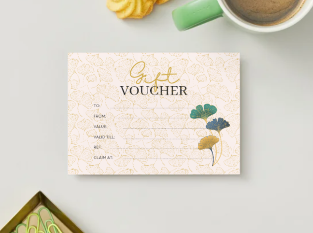 Gift Cards Ginkgo Leaf