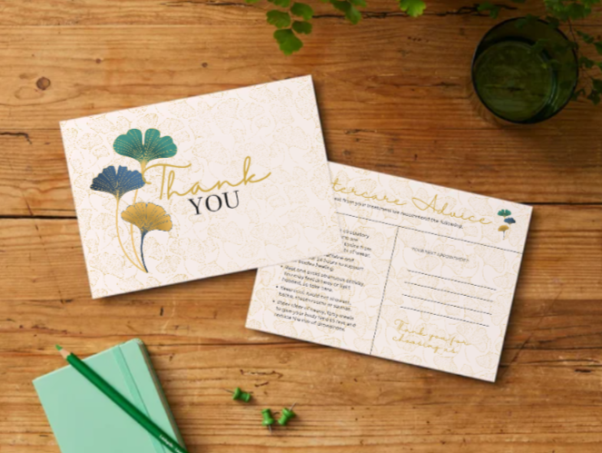 Starter Pack - Therapist Stationary Ginkgo Leaf